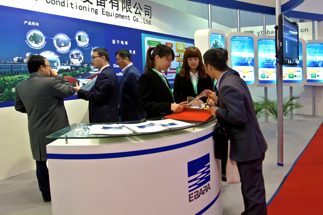 煙臺荏原亮相“２０１１中國國際智能電網(wǎng)建設(shè)及分布式能源展覽會”