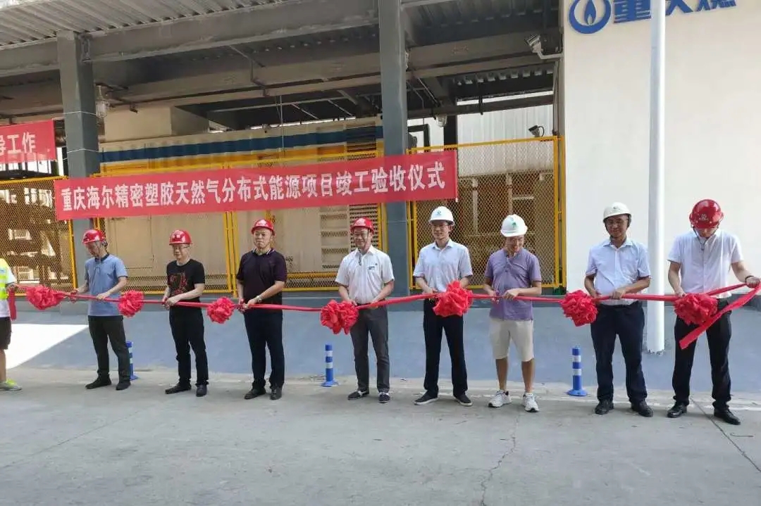 再樹樣板！荏原溴化鋰助力海爾精密塑膠天然氣分布式能源站